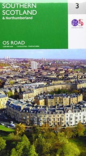 Southern Scotland & Northumberland (OS Road Map)