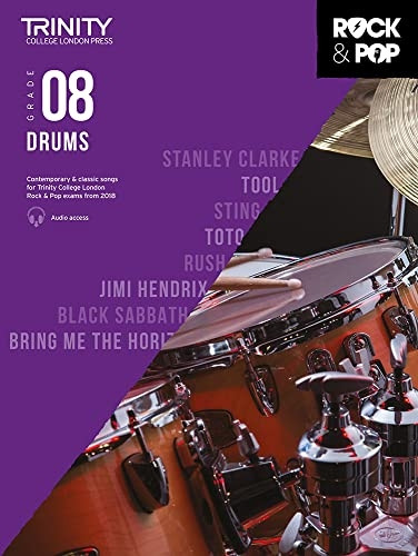 Trinity Rock & Pop 2018 Drums Grade 8 - Trinity Rock & Pop 2018 (Sheet music)
