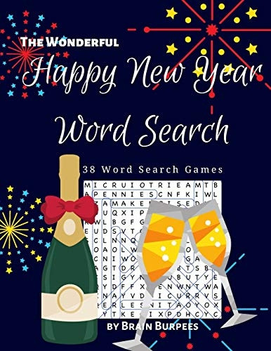 The Wonderful Happy New Year Word Search: 38 word search games