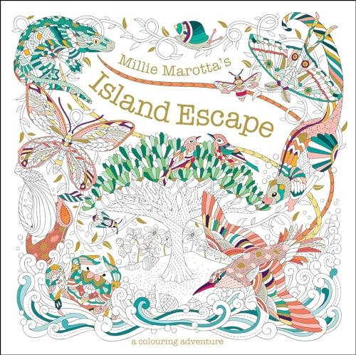 Millie Marotta's Island Escape: A Colouring Adventure (Millie Marotta)