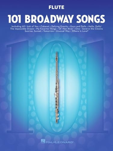 101 Broadway Songs for Flute