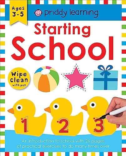 Starting School: Wipe Clean Workbooks (Wipe Clean Workbooks)