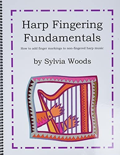 Woods Sylvia Harp Fingering Fundamentals Harp Book
