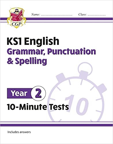 New KS1 English 10-Minute Tests: Grammar, Punctuation & Spelling - Year 2