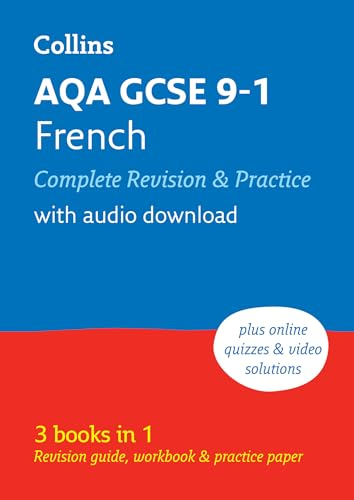 AQA GCSE French Complete  Revision and Practice:  Ideal for Home Learning,  2026 Exam (Collins GCSE  Grade 9-1 Revision)