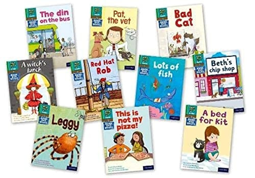 Read Write Inc. Phonics Book Bag Books: Green Set 1 Storybooks Mixed Pack of 10