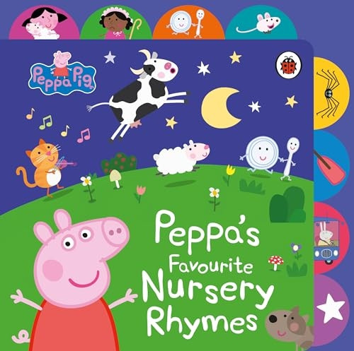 Peppa Pig: Peppa's Favourite Nursery Rhymes: Tabbed Board Book