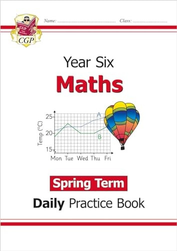 New KS2 Maths Daily Practice Book: Year 6 - Spring Term