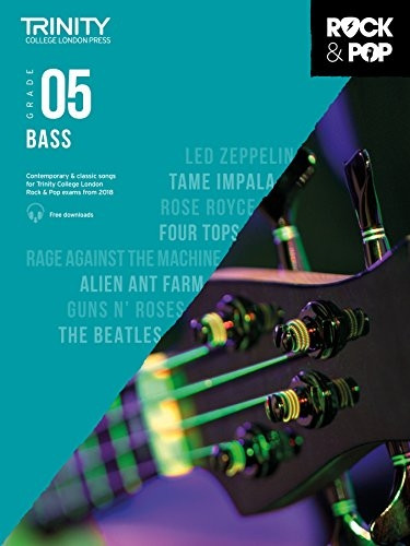Trinity Rock & Pop 2018 Bass Grade 5 - Trinity Rock & Pop 2018 (Sheet music)