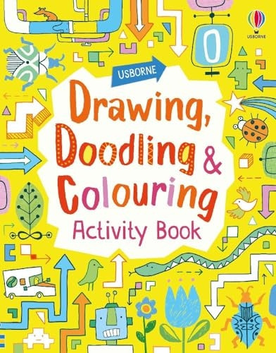 Drawing, Doodling and Colouring Activity Book (Activity Book)