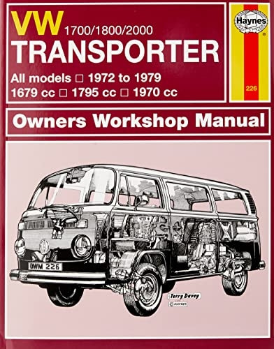 VW Transporter 1700/1800/2000 Owners Workshop Manual (Haynes Service and Repair Manuals)