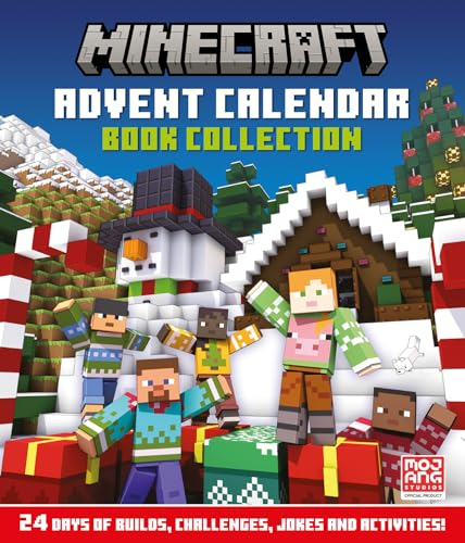 Minecraft Advent Calendar:  Book Collection: 24 Days  of Builds, Challenges,  Jokes and Activities!
