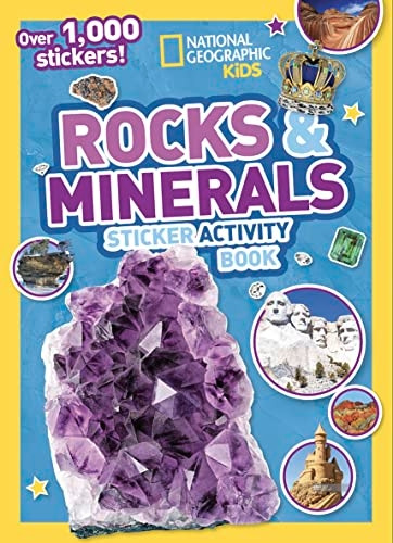 Rocks and Minerals Sticker Activity Book: Over 1,000 stickers!