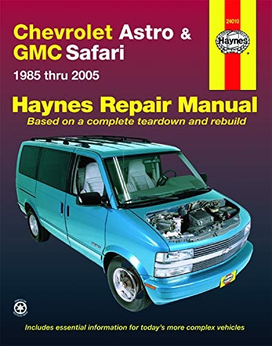 Haynes Chevrolet Astro & GMC Safari 1985 Thru 2005 (Haynes Repair Manuals)
