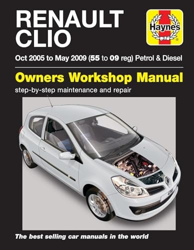 Renault Clio Petrol & Diesel 05-09 (Haynes Service and Repair Manuals)
