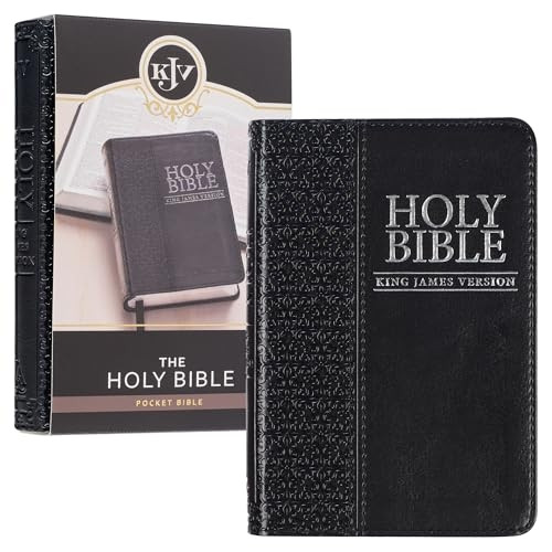 KJV Mini Pocket Edition: Zippered Black