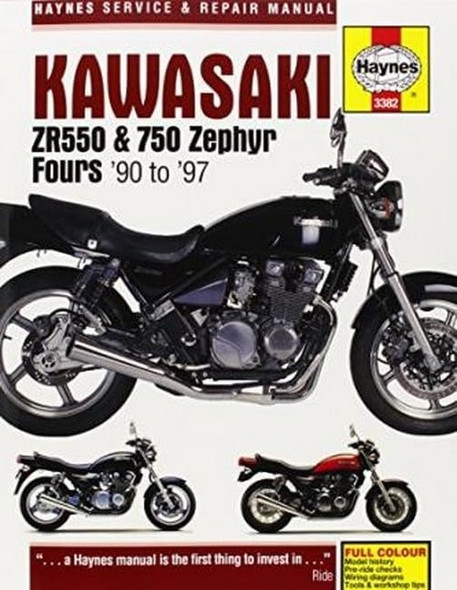 Kawasaki ZR550 & 750 Zephyr Fours (90-97) (Haynes Service and Repair Manuals)