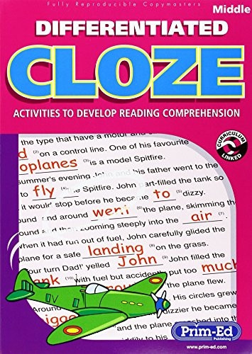 Differentiated Cloze: Middle: Activities to Develop Reading Comprehension