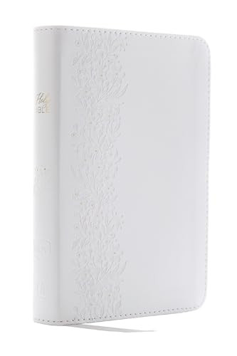 NKJV, Bride's Bible, Leathersoft, White, Red Letter Edition, Comfort Print