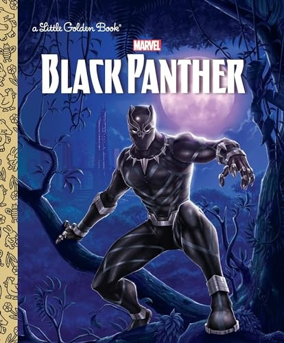 Black Panther Little Golden  Book (Marvel: Black Panther) (Little Golden Book)