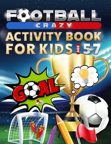 Creative Kids Studio: Football Crazy Activity Book For Kids