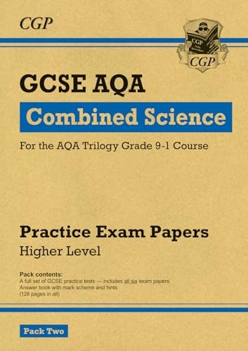 New Grade 9-1 GCSE Combined Science AQA Practice Papers: Higher Pack 2