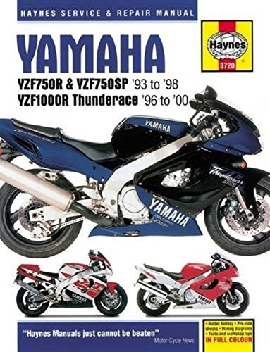 Yamaha YZF750R & YZF1000R Thunderace 1993 - 2000