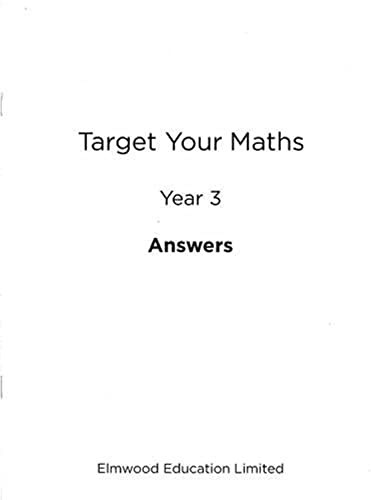 Target Your Maths Year 3 Answer Book: Year 3