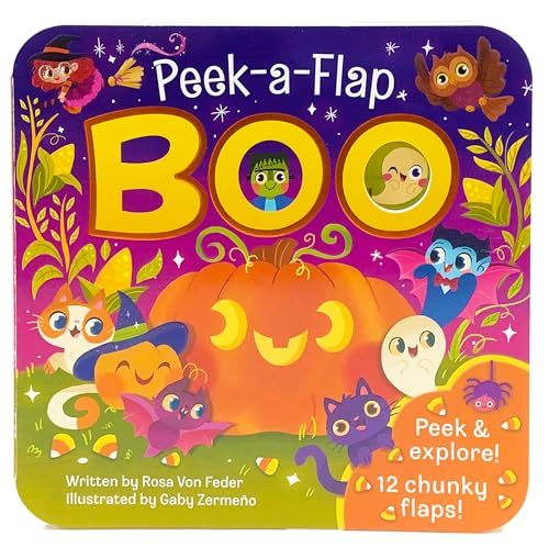 Boo: Chunky Peek a Flap Board Book (Peek-A-Flap) [Board book]