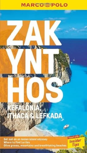 Zakynthos and Kefalonia Marco Polo Pocket Travel Guide - with pull out map: Includes Ithaca and Lefkada (Marco Polo Guides)