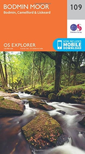 OS Explorer Map (109) Bodmin Moor