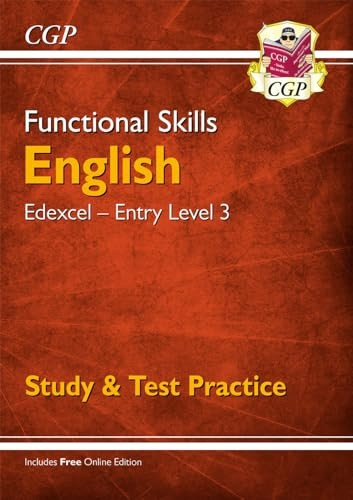 New Functional Skills Edexcel English Entry Level 3 - Study & Test Practice (with Online Edition)