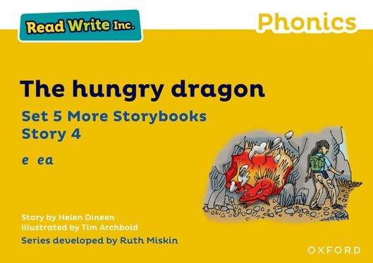 Read Write Inc Phonics:  Yellow Set 5 More  Storybook 4 The hungry  dragon