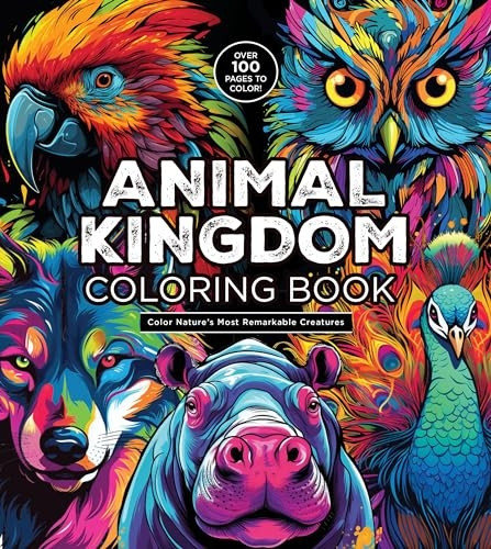 Animal Kingdom Coloring Book: Color Nature's Most Remarkable Creatures (Chartwell Coloring Books)
