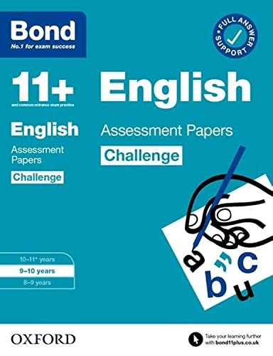 Bond 11+: Bond 11+ English Challenge Assessment Papers 9-10 years (Bond 11+)