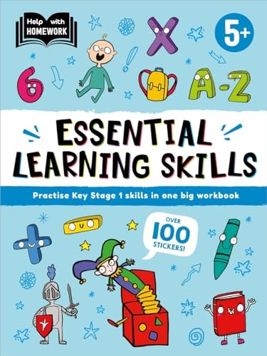 Help With Homework: Age 5+ Essential Learning Skills (Practise Key Stage 1 skills in one big workbook)