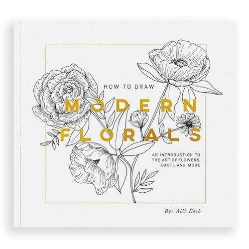How To Draw Modern Florals (Mini): A Pocket-Sized Road Trip Edition