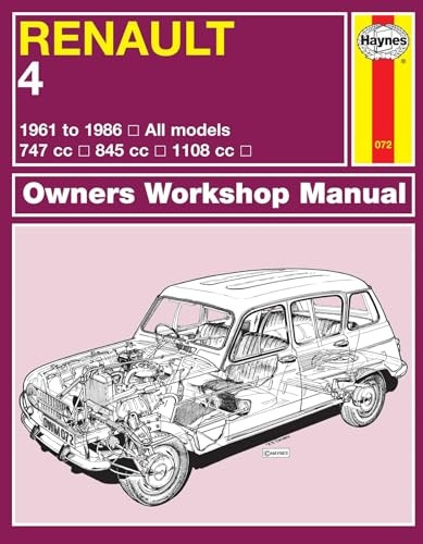 Renault 4 Owners Workshop Manual: 61-86 (Haynes Service and Repair Manuals)