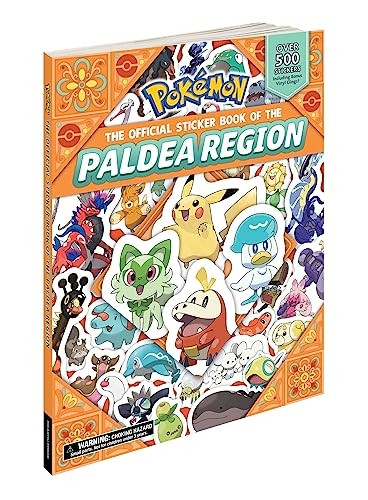 Pokemon the Official Sticker Book of the Paldea Region (Pokemon Pikachu Press)