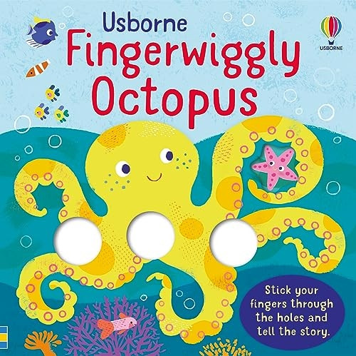 Fingerwiggly Octopus (Fingerwiggles) [Board book]