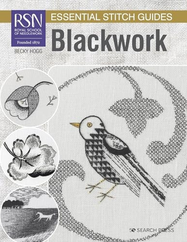 RSN Essential Stitch Guides: Blackwork: Large Format Edition (RSN Essential Stitch Guides)