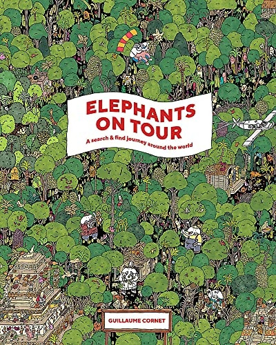 Elephants on Tour: A Search & Find Journey Around the World