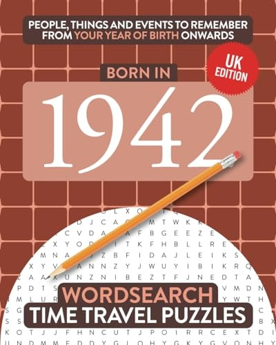 Born in 1942: Your Life in Wordsearch Puzzles