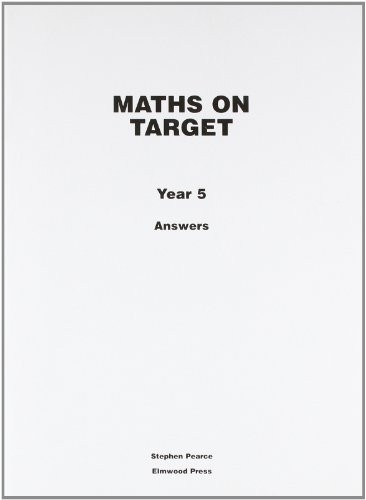 Maths on Target: Answers Year 5