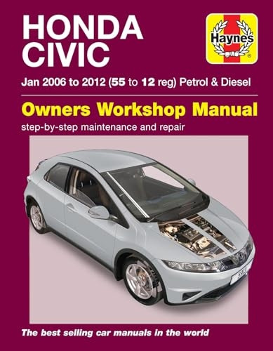 Honda Civic Petrol and Diesel Owner's Workshop Manual: 2006-2012