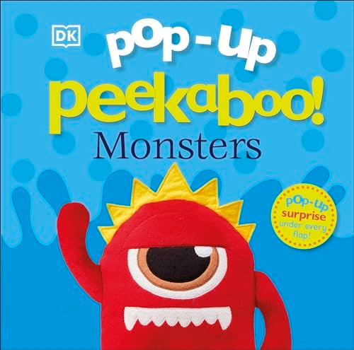 Pop Up Peekaboo! Monsters [Board book]