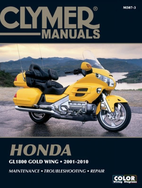 Clymer Honda GL1800 Gold Wing 2001-2010 [With CDROM]
