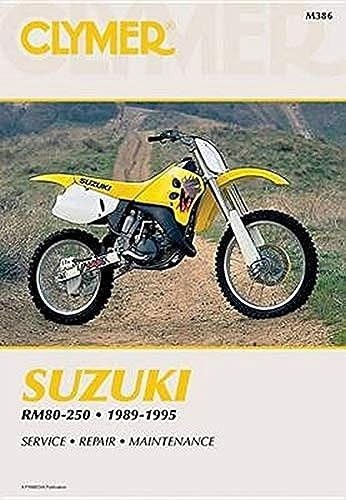 Suzuki RM80, RM125, RM250, 1989-1995: Clymer Workshop Manual