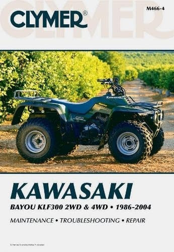 Kawasaki KLF300 Bayou 86-04 ATV (Clymer Motorcycle Repair)