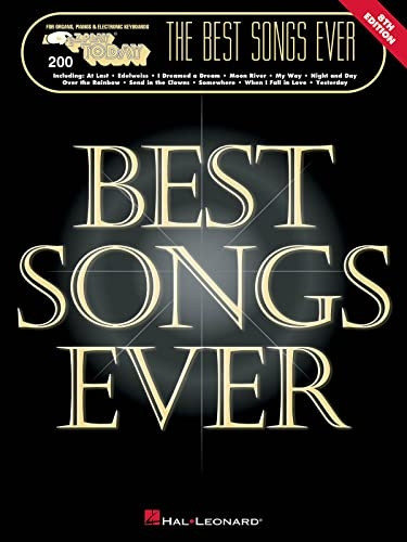 The Best Songs Ever (E-Z Play Today)